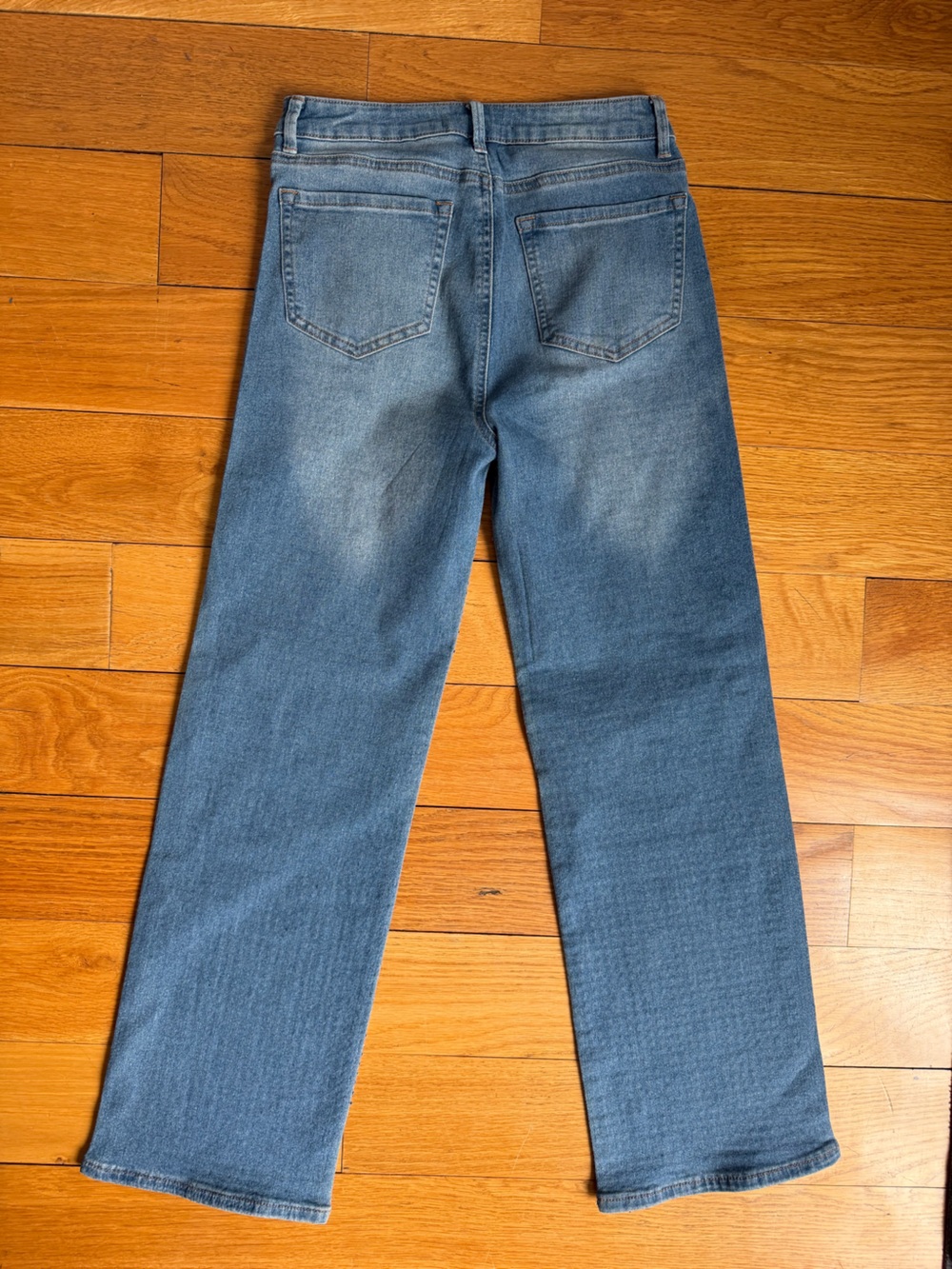 Sparkly Rhinestone Blue Jeans - Picture 3 of 7